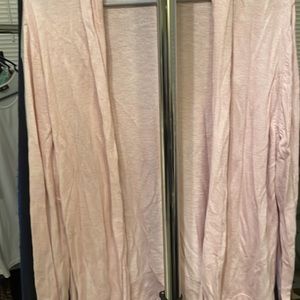 Never Worn baby pink cardigan